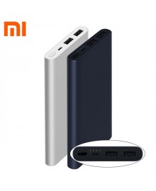 Power bank 2S Mi, 10000mah (2xUSB), silver